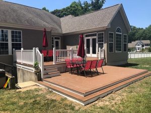 Accessible Home Builders Vinyl Deck