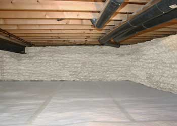 Energy Efficient Crawl Space