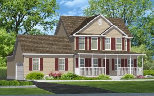 Accessible Home Builders two story home